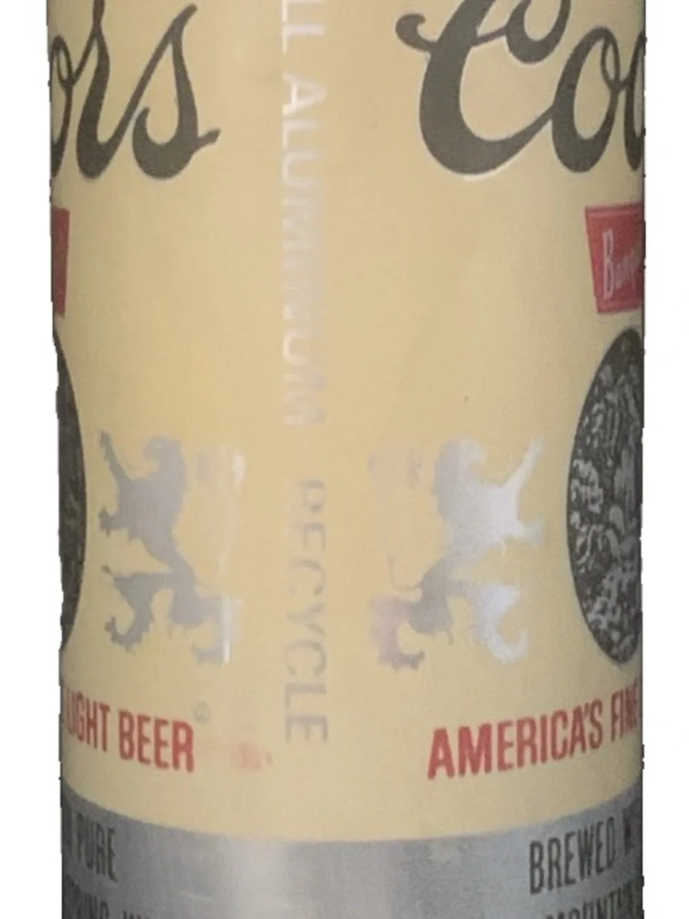 Vintage Beer Can Coors Banquet America's Fine Light Beer Pull Tab Empty